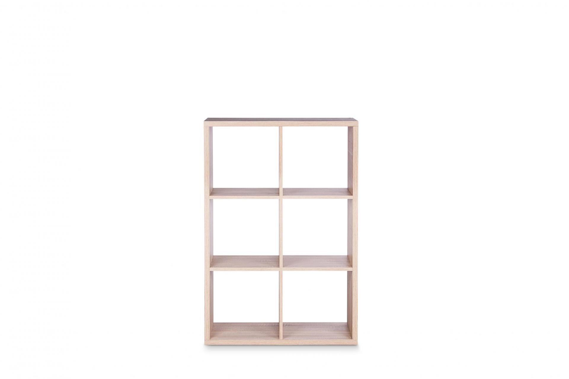 bibliotheque-Max-6-decor-chene-sonoma-73cm-Finori