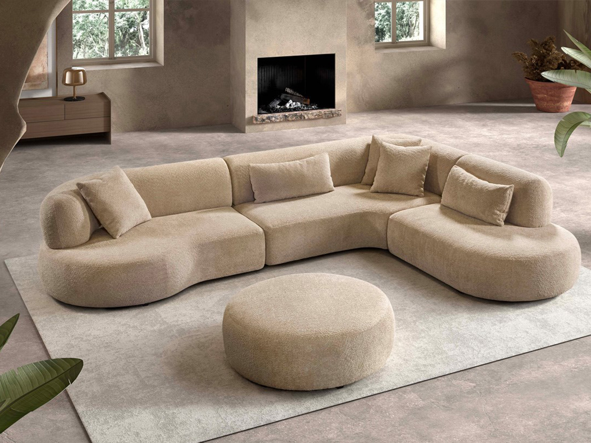 Canapé d'angle modulable Anick